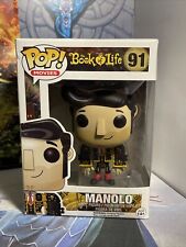 FUNKO POP Vinyl Movies RARE The Book of Life #91 Manolo [VAULTED] Box Damage picture