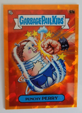2021 GARBAGE PAIL KIDS SAPPHIRE 2 ORANGE #97A -  PUNCHY PERRY #23/25   GPK picture
