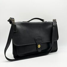 Old Coach 5911 Hand Bag 2way Leather Vintage Black from JAPAN picture
