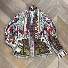 Etro Silk Scarf Shirt Blouse Cut And Sew Tops picture