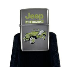 Vintage Zippo Lighter Jeep The Original WWII Willys 1998 Unfired New In Tin Box picture