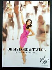 2011 LORD & TAYLOR Adrianna Papell Fashion Dresses Magazine Ad picture