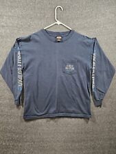 Vintage Men's Harley-Davidson Long-Sleeve T-Shirt XL Indiana USA Made Used picture