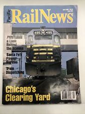 PACIFIC RAIL NEWS - Magazine Back Issue - April 1996  picture