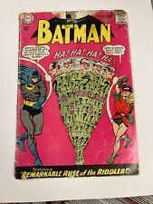 Batman #171 1st app silver age Riddler DC Comics 1965 low grade picture