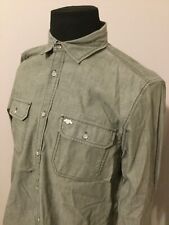 Armani Exchange Large Button Down Casual Shirt Green picture