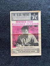 1972 Eldridge Cleaver Bobby Seale Black Panther Newspaper Education Art Civil R picture