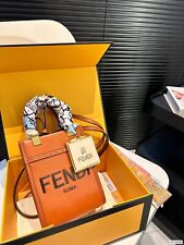 Fendi Women's Brown Mini Tote Bag Crossbody Bag picture