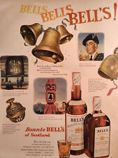 1952 Esquire Original Art Ads BELLS Scotch Whisky BOSTONIANS Mens Shoes picture