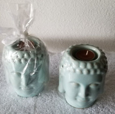 Brand New Small Medium Buddha Candle Holder Buddha Oil Burner Included Candle picture