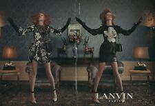 LANVIN Footwear Magazine Print Ad Advert  long legs high heels shoes 2011 picture