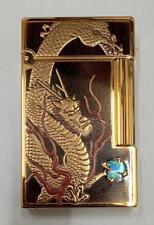 S.T.DUPONT Lighter Line 2. Orders page. lacquer. Honkin Makie. Dragon. A work of picture
