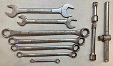 Genuine Craftsman Vintage Lot of 10 Wrenches and Extensions picture