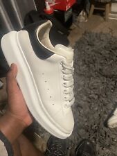 Alexander McQueen Men's Casual Sneaker, Size 11 - White picture