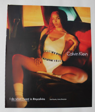 Zoe Kravitz/Bella Hadid For Calvin Klein Print Ad I Do What I Want/I Mirror You picture