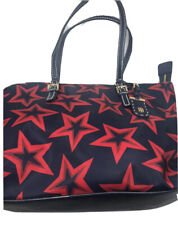 Tommy Hilfiger Large Purse  Bag Blue Red Star Cute picture