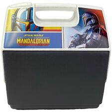 Star Wars Igloo Cooler 4 qt. The Mandalorian The Child Grogu Cara Dune Disney+ picture