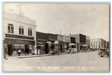 1904 Fifth Street Clothing Store Business View Canton SD RPPC Photo Postcard picture