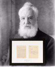 Rare ALEXANDER GRAHAM BELL Signed 1907 Letter Beckett Authentication  picture