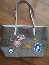Coach Snoopy Collaboration Patchwork Tote Bag picture