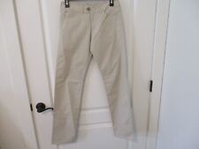 Woman's Armani Jeans J12 Rosemary Regular Fit Size 25 Trousers Pants Beige $128 picture