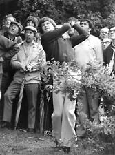 1977 Press Photo Colgate World Match Play Nick Faldo golfing golfer championship picture
