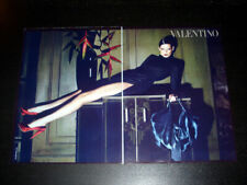 VALENTINO 4-Page PRINT AD Fall 2009 IRIS STRUBEGGER woman's LEGS thighs ankles picture