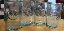 Set Of 4 Levi Strauss & Co. Glass Drinking Glasses picture