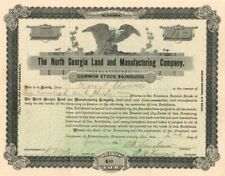 North Georgia Land and Manufacturing Co. - Stock Certificate - General Stocks picture