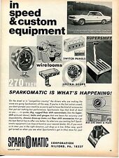 1967 Sparkomatic Tach Switch Panels Scope & Shifter Ad w/ Rambler American       picture