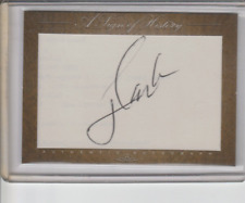 JIMMY CARTER Sign of History Custom Cut Autograph Trading Card SIGNED By Carter picture