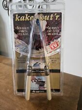 Kake Kut'r Cake Pie Cutter Servers Stainless (Never Used) picture