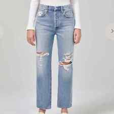 NWT citizens of humanity emery relaxed ripped women’s jeans picture