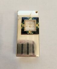 Vintage Swiss Made Devisa Clock Watch Lighter 17 Jewels picture
