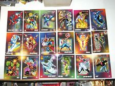 1992 IMPEL MARVEL UNIVERSE SERIES 3 200 CARD COMPLETE SET NEAR MINT TO MINT picture