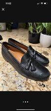 Salvatore Ferragamo Parigi Men's Loafer Shoes, Size 10 - Black picture