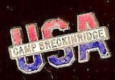 Vintage  Camp BRECKINRIDGE old enamelled SWEETHEART pin pinback tacpin picture