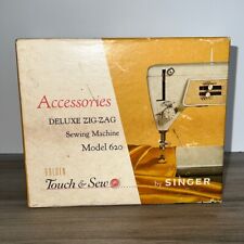 SINGER ACCESSORIES MODEL 620 TOUCH & SEW DELUXE ZIG ZAG SEWING MACHINE #161848 picture