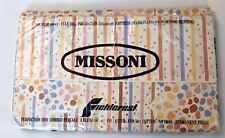 Missoni Fieldcrest Full Size Flat Sheet Festive Spirit Collection NEW OLD STOCK picture