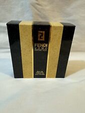 Fendi Uomo Men's Eau De Toilette EDT Spray 3.4 oz/100ml Vintage Rare, 95% Full picture