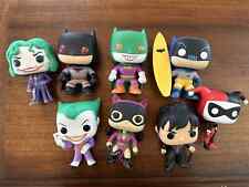 Lot Of 7 Loose (OOB) Batman Funko Pop DC  BTAS Flashpoint - See Description picture