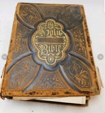 HOLY BIBLE; 1869 Comprehensive & Illustrative History of the New & Old Testament picture