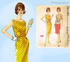 McCall 5823: 1960s Uncut Misses Easy Separates Sz 37.5 B Vintage Sewing Pattern picture