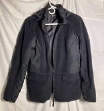 Vintage Style & Co. Sport Polyester Fleece Full Zip Jacket Women's Black M picture