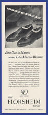 Vintage 1937 FLORSHEIM Shoes Men's Fashion S-685 Tudor 30's Print Ad picture