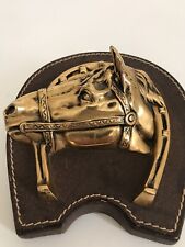  Vintage GUCCI  Horse Equestrian Paper Weight  Decor Library Office picture