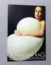 American Rag Cie Color Litho Ad Postcard Shoes Clothes Furnishings Pillow Tokyo picture