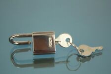 Authentic PRADA Silver  Padlock with Keys Bag Charm  Bag Accessories Used picture
