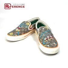Gucci Donald Duck Gg Shoes Sneakers Disney Slip-On Beige Men'S Used picture