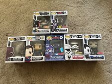 Lot Of 7 Misc Funko Pops Star Wars DC Marvel picture